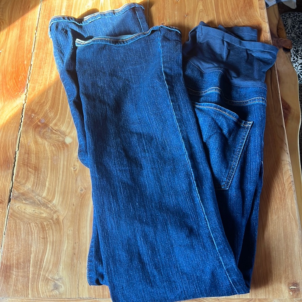 Old Navy Boot Cut Maternity Jeans.